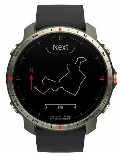 Часы Grit X Pro Titan (Black/Red)